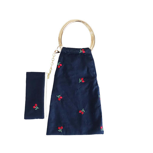 HUJI祤集Florette手提包插画刺绣系列 商品图1