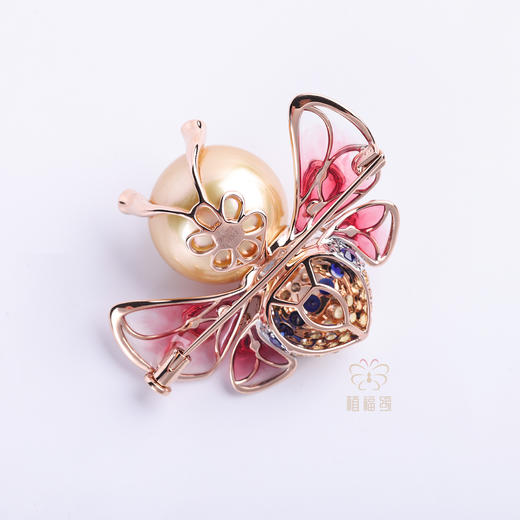 【酿造幸福】空窗珐琅蜜蜂胸针   ZZ12509013 商品图5