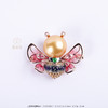 【酿造幸福】空窗珐琅蜜蜂胸针   ZZ12509013 商品缩略图0