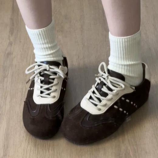 【HF】无忧购26年春季复古厚底德训鞋女春款轻便百搭运动德训休闲鞋A908（截单后3-5天发货) 商品图9