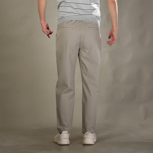 DRONKOO 2026 松紧腰前右袋钉扣织唛针织中厚休闲长裤 商品图4