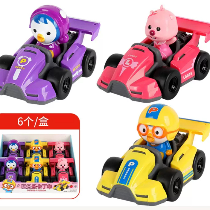 波乐乐和他的好朋友们玩具车+糖4g  60966