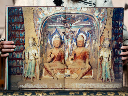 《敦煌全书》典藏版，柴剑虹、李国、常沙娜等敦煌专家编撰，700+敦煌jue版实拍照片，yongjiu关闭“特窟”shou次公开，一套读懂敦煌 商品图12