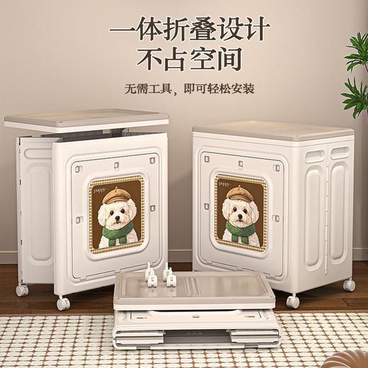 衣服收纳箱整理箱翻盖折叠大容量超大家用玩具筐被子收纳柜储物柜 商品图3
