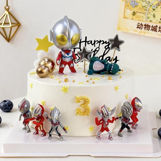 才华超众-超人蛋糕，数字可更换，备注数字 商品图0