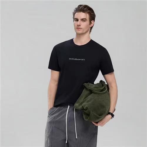 佐丹奴男装26年新款全棉时尚T恤衫01096308 商品图2