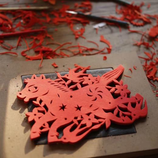 原创窗花 一马当先 商品图2