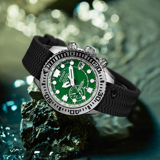 西铁城日本正品舒博钛200米潜水卫星对时腕表CC5001-00W 商品图6