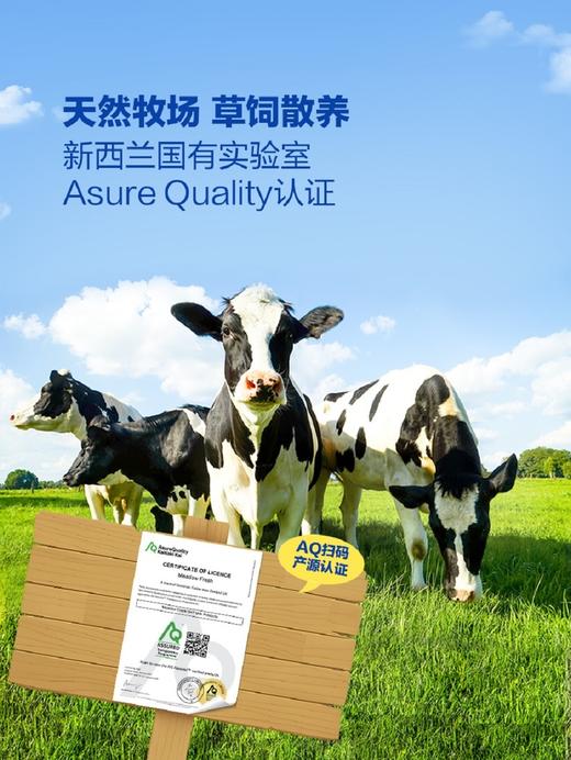 MM 山姆 纽麦福（Meadow Fresh）新西兰进口 全脂高钙纯牛奶 200ml*30 商品图1