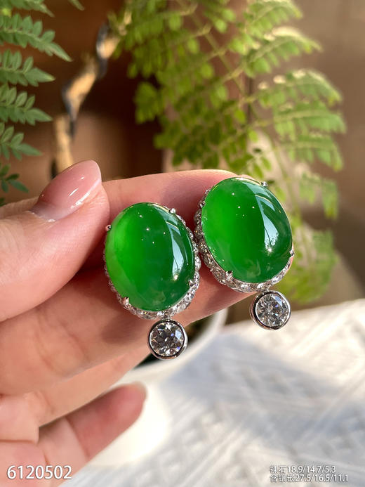 蛋面耳钉【6120502】具体价格微信咨询 商品图3