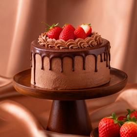 【巧克力草莓蛋糕】