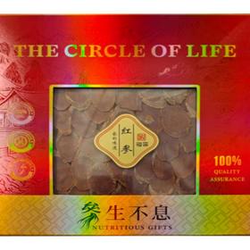红参片礼盒200G
