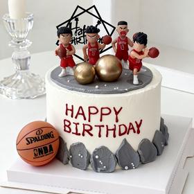 【篮球灌篮蛋糕】顾客要求定制款