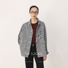 THESOONG|早春新款经典工字褶口袋色织格子翻领外套HWWT7650 商品缩略图2