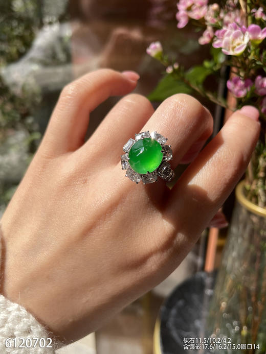 蛋面戒指【6120702】具体价格微信咨询 商品图3