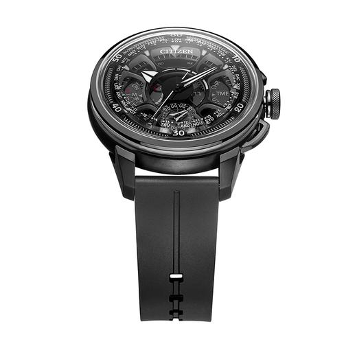 西铁城（CITIZEN）舒博™钛覆DLC卫星对时PU橡胶表带男表CC7005-16F 商品图1