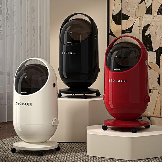 垃圾桶家用2025新款客厅轻奢高档翻盖大容量厨房卧室卫生间高颜值 商品图0