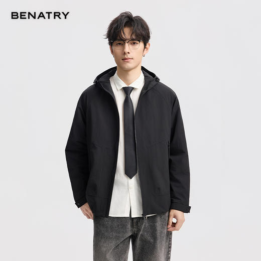 BENATRY贝纳川男士2026春季新款日常百搭夹克ECA100208 商品图0