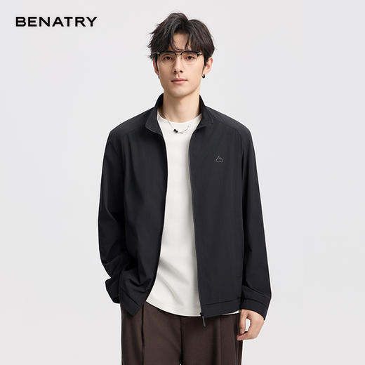 BENATRY贝纳川男士2026春季新款日常百搭夹克ECA100206 商品图1