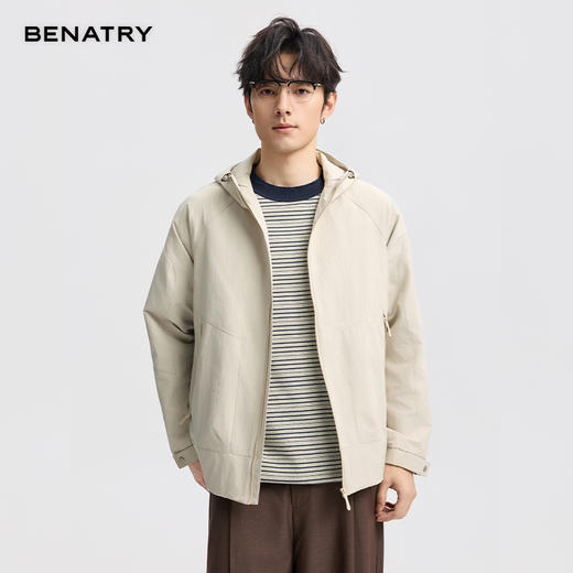 BENATRY贝纳川男士2026春季新款日常百搭夹克ECA100208 商品图2