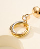 卡地亚家三色环小号金色耳环 商品缩略图6