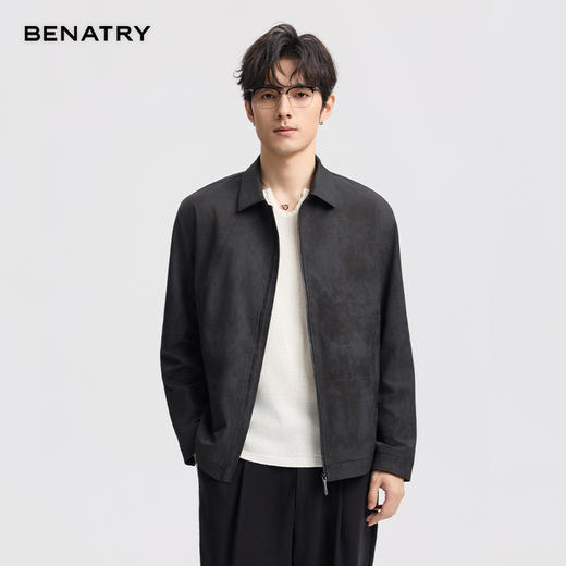 BENATRY贝纳川男士2026春季新款日常百搭夹克ECA100202 商品图0