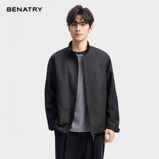 BENATRY贝纳川男士2026春季新款日常百搭夹克ECA100207 商品图2