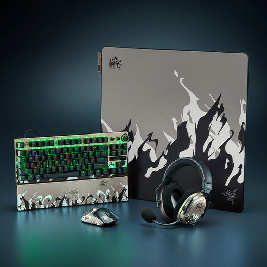 Razer雷蛇 Niko联名款炼狱蝰蛇V4 Pro专业版 / 猎魂光蛛  / 旋风黑鲨 / 巨甲虫键鼠耳机套装【雷蛇官方直营，延保一年】 商品图8