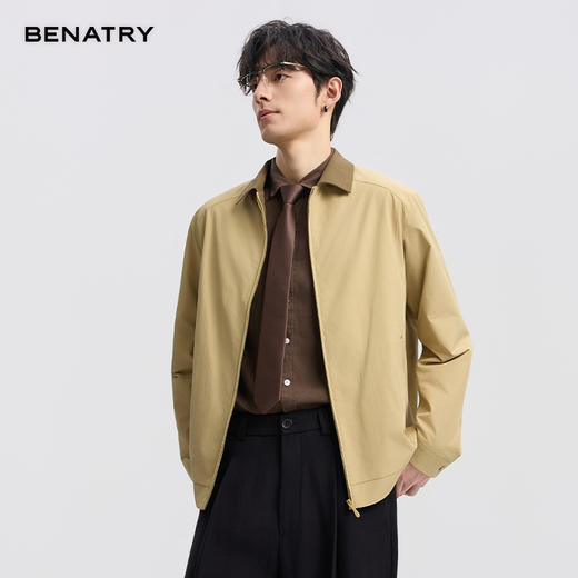 BENATRY贝纳川男士2026春季新款日常百搭夹克ECA100205 商品图0