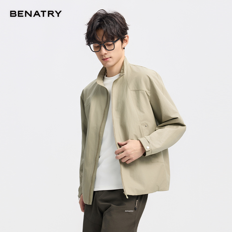 BENATRY贝纳川男士2026春季新款日常百搭夹克ECA100207
