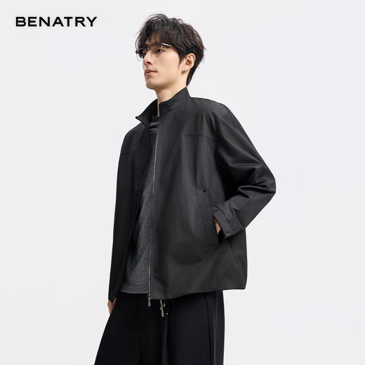 BENATRY贝纳川男士2026春季新款日常百搭夹克ECA100207 商品图1