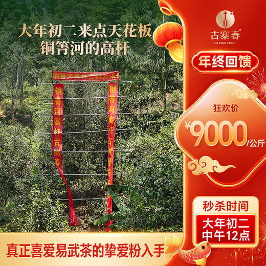 【铜箐河高杆预售】天花板，2026年铜箐河的高杆，根据茶农往年采摘经验，今年预计可以采摘5公斤左右干茶。 商品图0