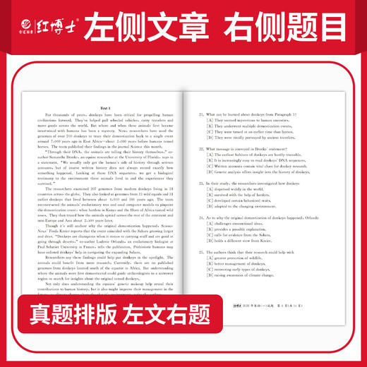 晋远图书2027考研英语一2006-2026历年真题真练20年考研英语二17年含2026年真题 商品图7