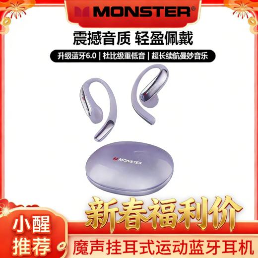魔声·新款蓝牙挂耳式低延迟运动耳机 商品图0
