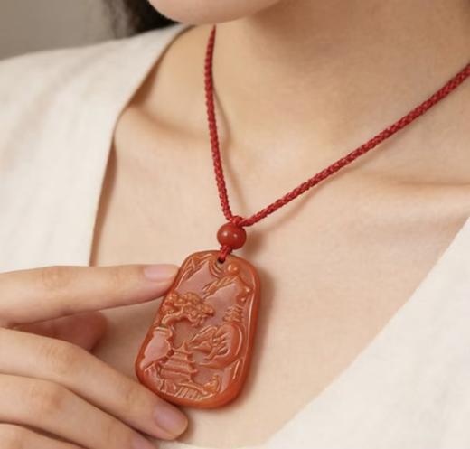 272451福禧来红翡山水挂牌 商品图0