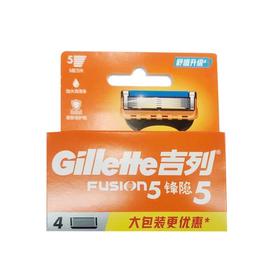 吉列锋隐手动刀片（4刀头）.