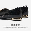 【方扣系列】星期六26春新款简约镂空漆皮低跟单鞋SSE1111022 商品缩略图13