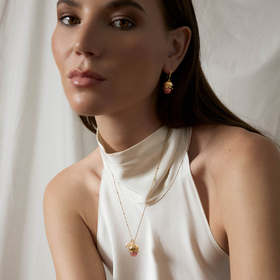 ZAHAR Melody Necklace - 红色