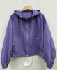 NC简约连帽抽绳外套60115（紫） 春季 161011940321 商品缩略图0
