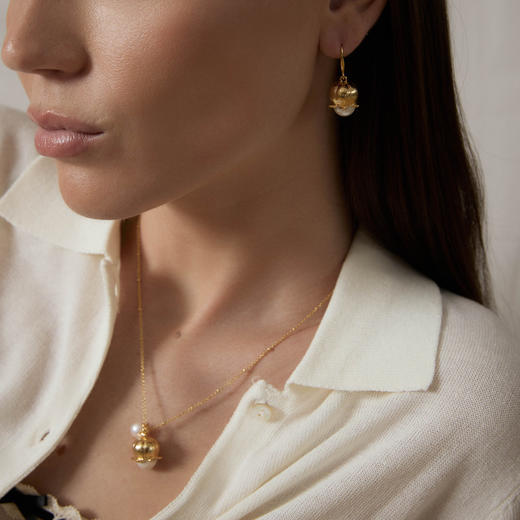 ZAHAR Millie Earrings - 白色 商品图1