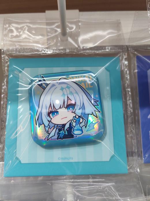 星穹铁道帕姆展览馆系列方形徽章 刻律德菈 商品图0