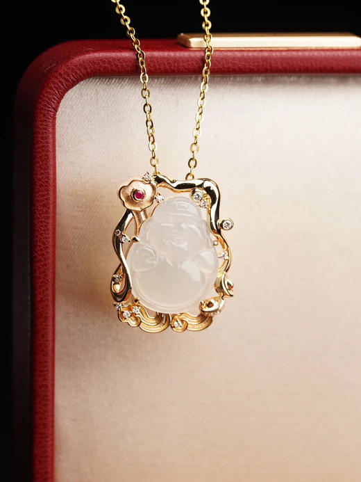 【喆】翡翠财神 商品图0