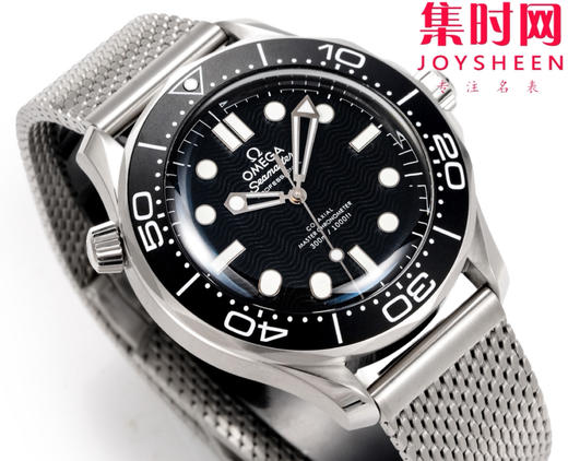 OR欧米茄海马300米系列 新款007无暇赴死 米兰钢带 无历海马 8806一体机 男士腕表 表径42mm 商品图3