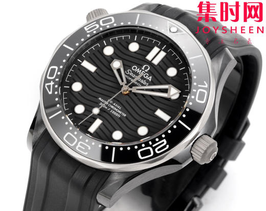 OR欧米茄海马300米系列 间黑陶瓷海马 黑海马 海马黑武士 陶瓷海马 8806一体机 男士腕表 表径43.5mm 商品图3