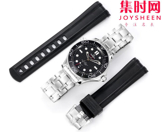 OR欧米茄海马300米系列 黑海马 8800一体机 男士腕表 表径42mm 商品图1