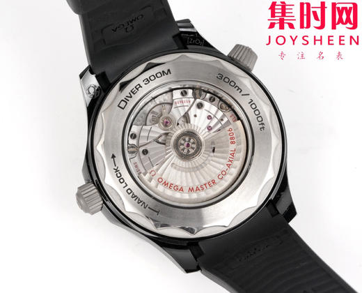 OR欧米茄海马300米系列 间黑陶瓷海马 黑海马 海马黑武士 陶瓷海马 8806一体机 男士腕表 表径43.5mm 商品图7