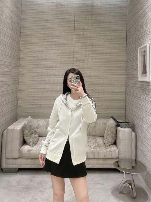 渠道版 迪奥 白色拉链外套 男女同款（ZY*BG） 商品图8