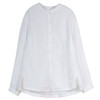 牧衣游原创 汉麻净色衬衫女新款轻薄柔软白色简约文艺衬衣 春宴 商品缩略图4