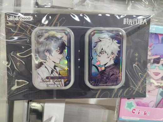 bilibiliGoods 《时光代理人》动画 SurprisingClick系列 BREAK! 马口铁徽章套装 商品图1