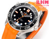 OR欧米茄海马300米系列 心想事“橙” 橙针款 米兰钢带 无历海马 8806一体机 男士腕表 表径42mm 商品缩略图2
